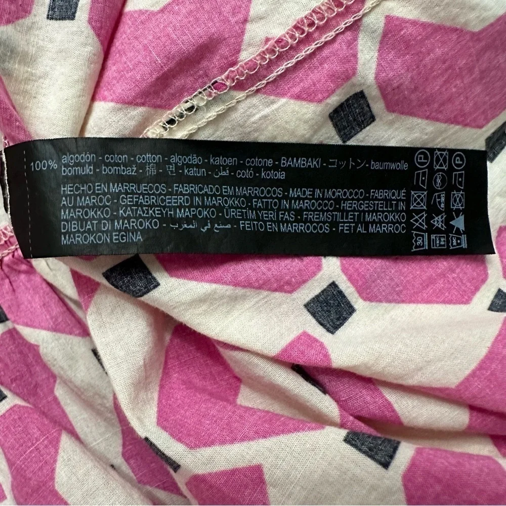 Zara geometric print